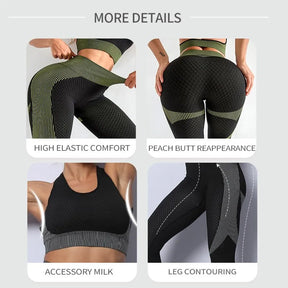 2/3pcs Seamless Workout Outfit