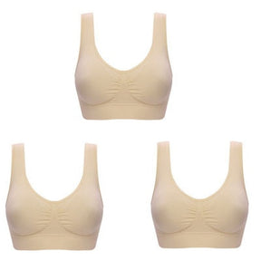 3 Seamless Bra Set