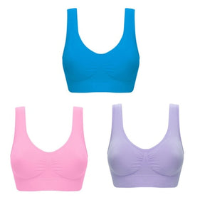 3 Seamless Bra Set