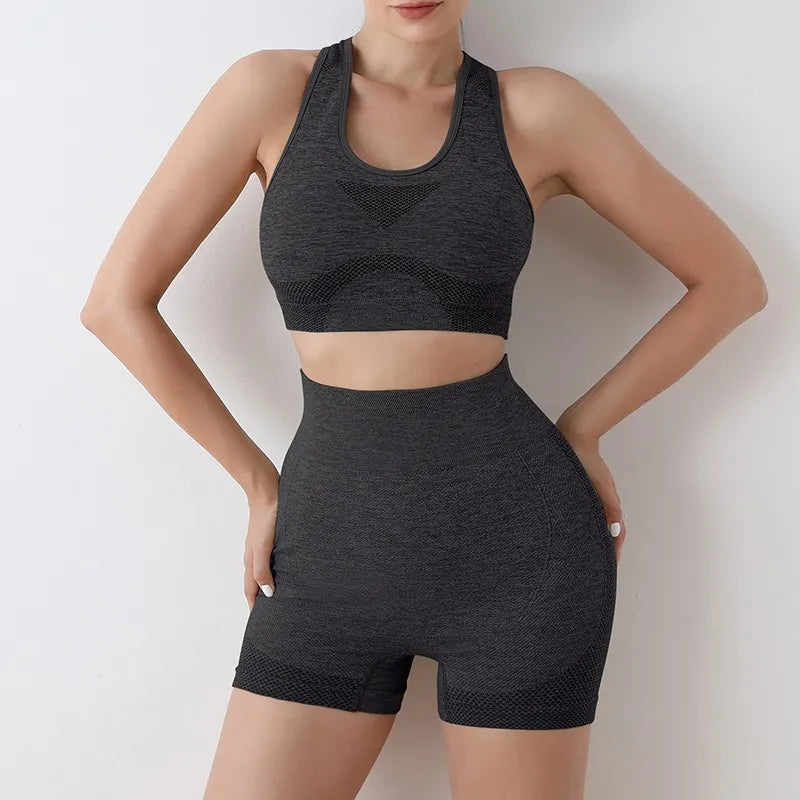 Gym Shorts Sport Bra top